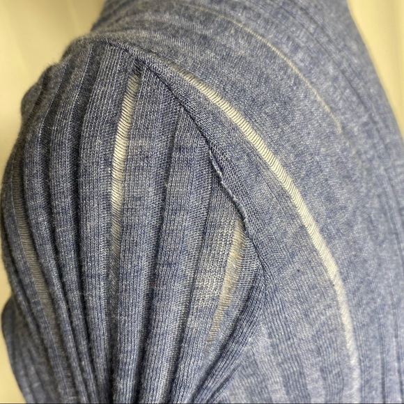 Free People Astoria Side Spilt Open keyhole Back Top Tunic Size S - Picture 9 of 10